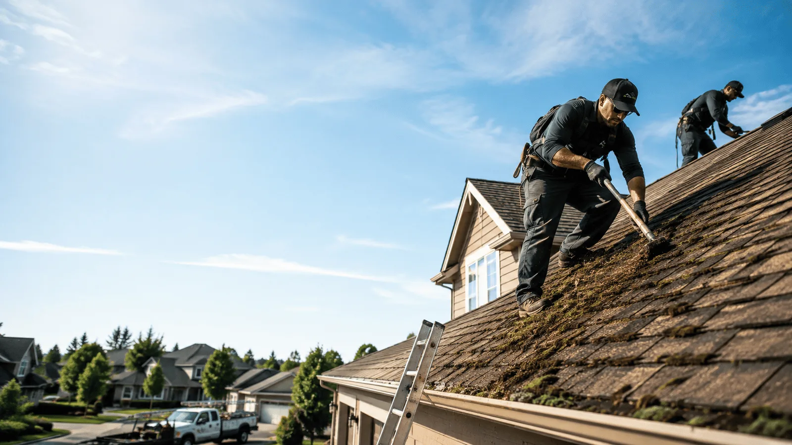 Roof Moss Removal in Dawson, TX near me